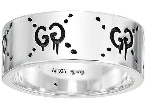 gucci ghost ring black|gucci ghost ring women.